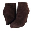 Sam Edelman Wilma Brown Suede Ankle Booties Photo 3
