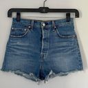 Levi's Premium Ribcage Button Fly Jean Shorts Photo 1