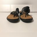 Born concept  black slide on Thong sandals size 7 Photo 6