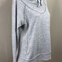 Kuhl Lea Heather Grey Cowl Neck Pullover Kangaroo Pocket Drawstring Jacket Sz XL Photo 0