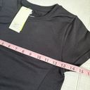 All In Motion Women's Seamless Crop Short Sleeve Top Black Small Photo 9