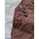 Carhartt  Brown Rugged Flex Loose Fit Canvas Bib Overalls Women's XS Short Photo 3