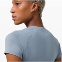 Lululemon Chambray Swiftly Tech Short Sleeve Shirt 2.0 *Race Length Photo 5