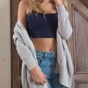 Urban Outfitters Bdg Grey Knit Cardigan Photo 0