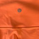 Lululemon Wunder Train Leggings Orange Photo 2