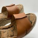 Sam Edelman  Maura Leather Espadrille Platform Brown Wedge Sandal Size 10 M Photo 2