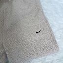 Nike  Tan Sherpa Joggers Size S Photo 2