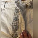 Pilcro  White Distressed Denim Shorts Photo 5