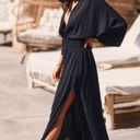 L Space  Women’s Black Maxi Cover Up Dress Photo 0