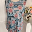 J.Jill  Love Linen Portofino Medallion Print Tank Photo 1