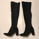 Wild Diva Lounge  faux suede over the knee boots heeled women size 10 Photo 1