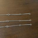 Madewell Silver Chain Necklaces Set of 3 Photo 5