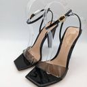 Gianvito Rossi  Odyssey Heel Squared Toe Sandal 37 Photo 4