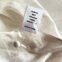 Hunter Bell White Noah Dress Pockets Collared Cotton Mini Swing Dress  Medium Photo 14