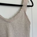 American Eagle  Lace Ribbed Tank Photo 1