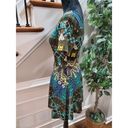 One Clothing  Women's Multicolor Round Neck Short Sleeve Knee Length Dress Size M Photo 4