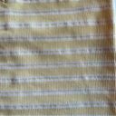 Full Tilt Yellow & White Striped Halter Tank Top Size Small Photo 2