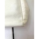 Justin Vintage White Leather Handbag Photo 1