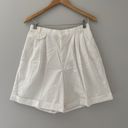 Cabin creek Vintage  High Waisted White Mom Shorts Photo 3