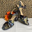 Unisa Satin Open Toe Flowered Heels | 8.5M | Photo 0