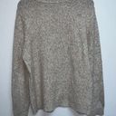 Tommy Hilfiger  Womens Sweater Size XL Oatmeal Heather Cable Knit Crew Neck Photo 3