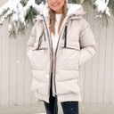 Amazon Orolay Thickened Down Jacket Coat Cream Neutral  Photo 0