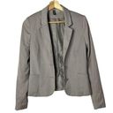 Divided H&M  Taupe Gray Two Button Office Blazer 8 Photo 0