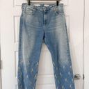 Pilcro and the Letterpress Anthropologie  Embroidered Flower Jean Photo 3