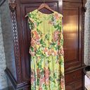 Tracy Reese  Plenty Anthropologie silk flowy dress xl extra large floral sheer Photo 8