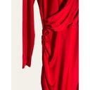 Michelle Mason  REVOLVE Red Long Sleeve Mini Bodycon Dress Size L Photo 5