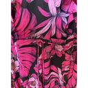 Tommy Hilfiger  Gustavia Floral Ruffle Trim Chiffon Midi Dress Pink Plus 16 NWT Photo 7