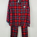 Cotton On  F.R.I.E.N.D.S Red Flannel Plaid Pajama 2 Set Unisex M Holiday Photo 0