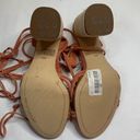 Gibson Latimer  women’s Peach Strappy Suede 3.5” Sandals Shoes Heels New Sz 10 Photo 7