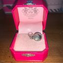 Juicy Couture Retro  Pam & Gela Pink with Silver Crystals Cupcake Charm Photo 3