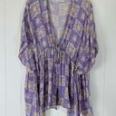 Urban Outfitters  Purple & Beige Sun Pattern Top/Swim Coverup OS Photo 0