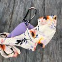 The Bikini Lab  Watercolor Floral Ruffle Wrap Bikini Swim Top NWT size Medium Photo 7