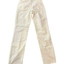 Talbots  Winter White High Waisted Straight Leg Corduroy Pants Size 4 Photo 2