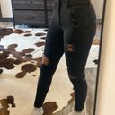 Hollister Black Ripped Demin Jeans Photo 2