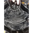 Nine West  Black Tote Bag Purse Faux Patent‎ Leather Photo 8