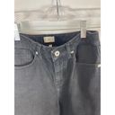 River Island  Capri Jeans Raw Hem Black Size 8R Photo 1