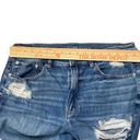 American Eagle Light Wash Super High Rise Baggy Straight Jeans Photo 4