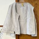 Lole  | Fleece Lined Water Repellent Jacket Light Gray Swirl Pattern Full Zip XL Photo 7