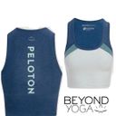 Peloton X BEYOND YOGA- Color In Spacedye Colorblock Cropped Tank Workout Bra Photo 1