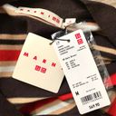 Uniqlo MARNI x  Merino Blend Striped Oversized Cardigan in Dark Brown Photo 11