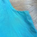 Kate Spade  New York Live Colorfully‎ Teal Blue Silk Womens 10 Sleeveless Top  ** Photo 8
