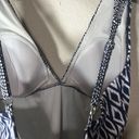 Coastal Blue  Bathing Swim Suit Size XL 16/18 Blue Ikat One Piece built in bra Photo 7