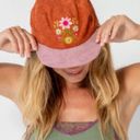 Natural Life  Hat Corduroy Snapback - Folk Floral Photo 1