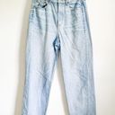 American Eagle Light Wash Light Distress Baggy Jeans sz 10 Photo 7