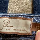 Paige  Blue Denim Pico Embellish Flap Pocket Jeans | Size 26 Photo 7