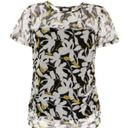 DKNY NWT  Semi sheer floral print shirt Photo 1